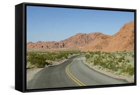 Valley of Fire State Park Outside Las Vegas, Nevada, United States of America, North America-Michael DeFreitas-Framed Stretched Canvas