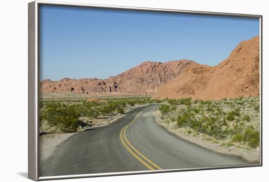 Valley of Fire State Park Outside Las Vegas, Nevada, United States of America, North America-Michael DeFreitas-Framed Photographic Print