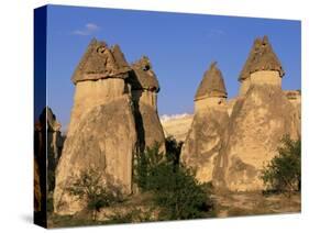 Valley of Goreme, Central Cappadocia, Anatolia, Turkey-Bruno Morandi-Stretched Canvas