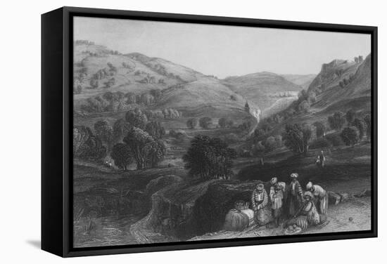 Valley of Jehoshaphat, and Brook Kedron-null-Framed Stretched Canvas