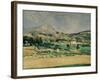 Valley of Mount St. Victoire-Paul Cézanne-Framed Giclee Print