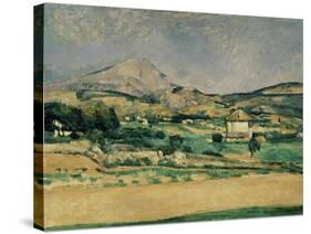 Valley of Mount St. Victoire-Paul Cézanne-Stretched Canvas