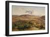 Valley of Oaxaca, 1888 (Oil on Canvas)-Jose Maria Velasco-Framed Giclee Print