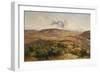 Valley of Oaxaca, 1888 (Oil on Canvas)-Jose Maria Velasco-Framed Giclee Print