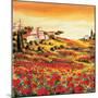 Valley of Poppies-Richard Leblanc-Mounted Art Print