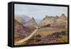 Valley of Rocks, Lynton-Alfred Robert Quinton-Framed Stretched Canvas