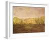 Valley of Saint-Fergeux (Doubs)-Theodore Rousseau-Framed Giclee Print