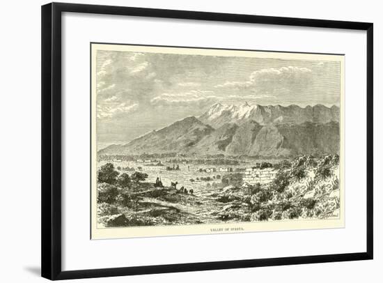 Valley of Sparta-null-Framed Giclee Print