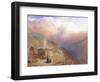 Valley of St. Nicolas, Monte Rosa Range, C.1854-Thomas Miles II Richardson-Framed Giclee Print