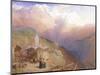 Valley of St. Nicolas, Monte Rosa Range, C.1854-Thomas Miles II Richardson-Mounted Giclee Print