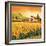 Valley of Sunflowers-Richard Leblanc-Framed Art Print