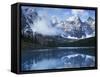 Valley of Ten Peaks, Lake Moraine, Banff National Park, Alberta, Canada-Charles Gurche-Framed Stretched Canvas