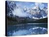 Valley of Ten Peaks, Lake Moraine, Banff National Park, Alberta, Canada-Charles Gurche-Stretched Canvas