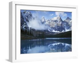 Valley of Ten Peaks, Lake Moraine, Banff National Park, Alberta, Canada-Charles Gurche-Framed Premium Photographic Print