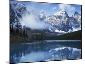 Valley of Ten Peaks, Lake Moraine, Banff National Park, Alberta, Canada-Charles Gurche-Mounted Premium Photographic Print