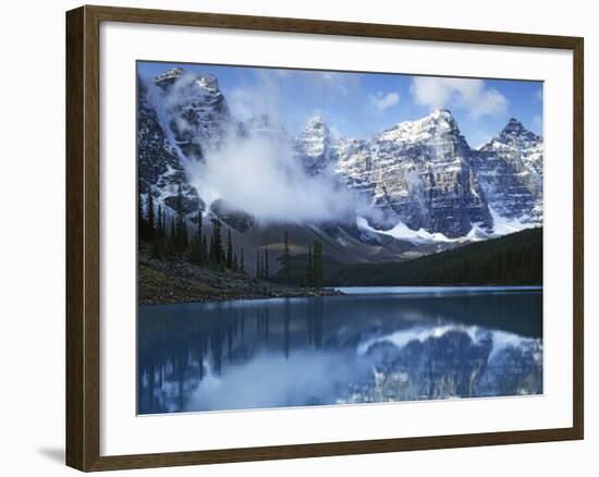 Valley of Ten Peaks, Lake Moraine, Banff National Park, Alberta, Canada-Charles Gurche-Framed Photographic Print