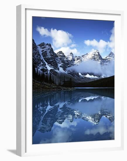 Valley of Ten Peaks, Lake Moraine, Banff National Park, Alberta, Canada-Charles Gurche-Framed Premium Photographic Print