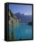 Valley of Ten Peaks, Moraine Lake, Banff National Park, Rocky Mountains, Alberta, Canada-Hans Peter Merten-Framed Stretched Canvas