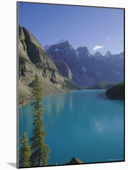 Valley of Ten Peaks, Moraine Lake, Banff National Park, Rocky Mountains, Alberta, Canada-Hans Peter Merten-Mounted Photographic Print