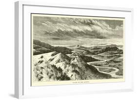 Valley of the Alpheus-null-Framed Giclee Print