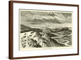 Valley of the Alpheus-null-Framed Giclee Print