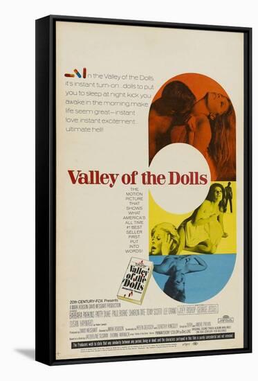 Valley of the Dolls, 1967, Directed by Mark Robson-null-Framed Stretched Canvas