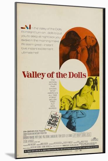 Valley of the Dolls, 1967, Directed by Mark Robson-null-Mounted Giclee Print