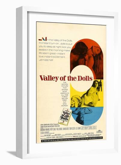 Valley of the Dolls, 1967-null-Framed Art Print