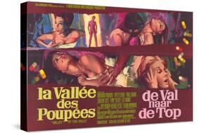 Valley of the Dolls, Belgian Movie Poster, 1967-null-Stretched Canvas