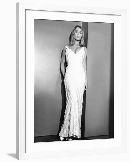 Valley of the Dolls, Sharon Tate, in a Gown by William Travilla, 1967-null-Framed Photo