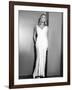 Valley of the Dolls, Sharon Tate, in a Gown by William Travilla, 1967-null-Framed Photo