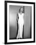 Valley of the Dolls, Sharon Tate, in a Gown by William Travilla, 1967-null-Framed Photo