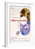 Valley of the Dolls, Sharon Tate, Patty Duke, Susan Hayward, 1967-null-Framed Art Print