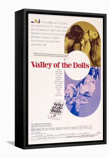 Valley of the Dolls, Sharon Tate, Patty Duke, Susan Hayward, 1967-null-Framed Stretched Canvas