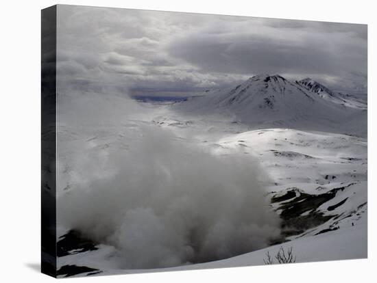 Valley of the Geysers, Russia-Michael Brown-Stretched Canvas