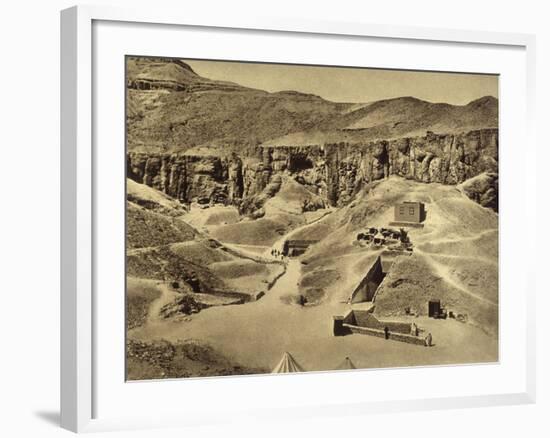 Valley of the Kings, C 1925-null-Framed Photographic Print