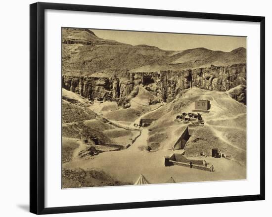 Valley of the Kings, C 1925-null-Framed Photographic Print