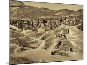 Valley of the Kings, C 1925-null-Mounted Photographic Print