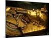 Valley of the Kings, Golden Coffin, Tutankhamun, Egypt-Kenneth Garrett-Mounted Premium Photographic Print
