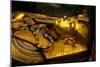 Valley of the Kings, Golden Coffin, Tutankhamun, Which Held His Mummy, Egypt, 2009 (Photo)-Kenneth Garrett-Mounted Giclee Print