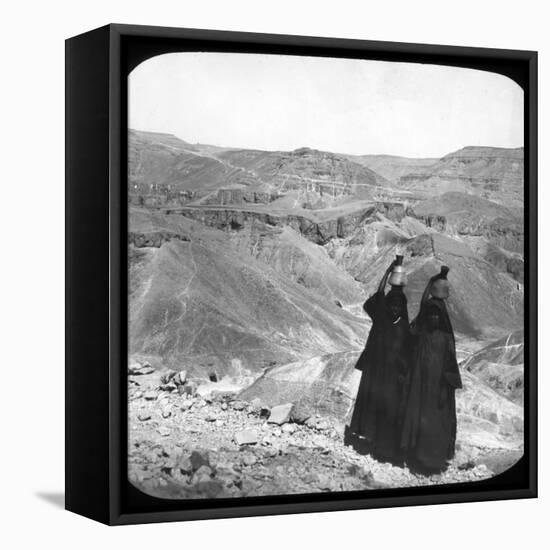 Valley of the Kings, Luxor, Egypt, C1890-Newton & Co-Framed Stretched Canvas