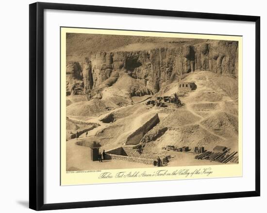 Valley of the Kings, Tut's Tomb-null-Framed Art Print