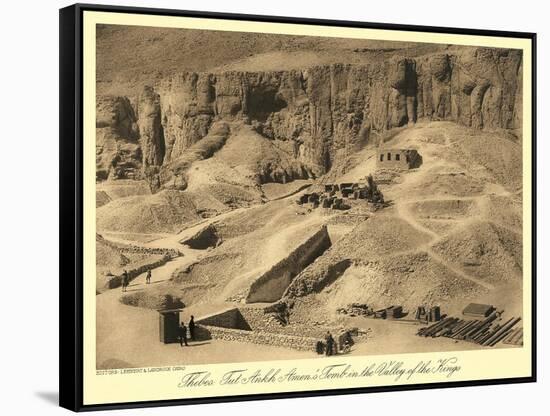 Valley of the Kings, Tut's Tomb-null-Framed Stretched Canvas