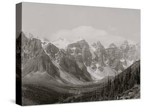 Valley of the Peaks, Alberta-null-Stretched Canvas