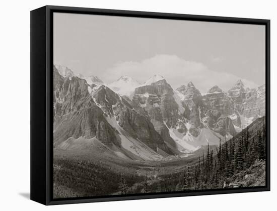 Valley of the Peaks, Alberta-null-Framed Stretched Canvas