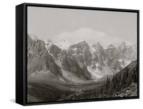 Valley of the Peaks, Alberta-null-Framed Stretched Canvas