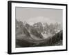 Valley of the Peaks, Alberta-null-Framed Photo