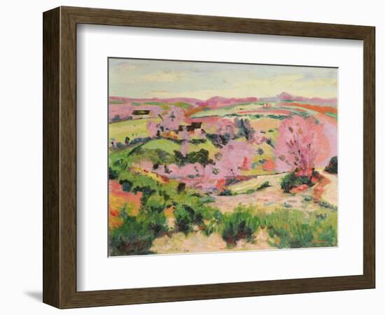 Valley of the Sedelle, 1916-Armand Guillaumin-Framed Giclee Print