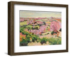 Valley of the Sedelle, 1916-Armand Guillaumin-Framed Giclee Print