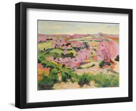 Valley of the Sedelle, 1916-Armand Guillaumin-Framed Giclee Print